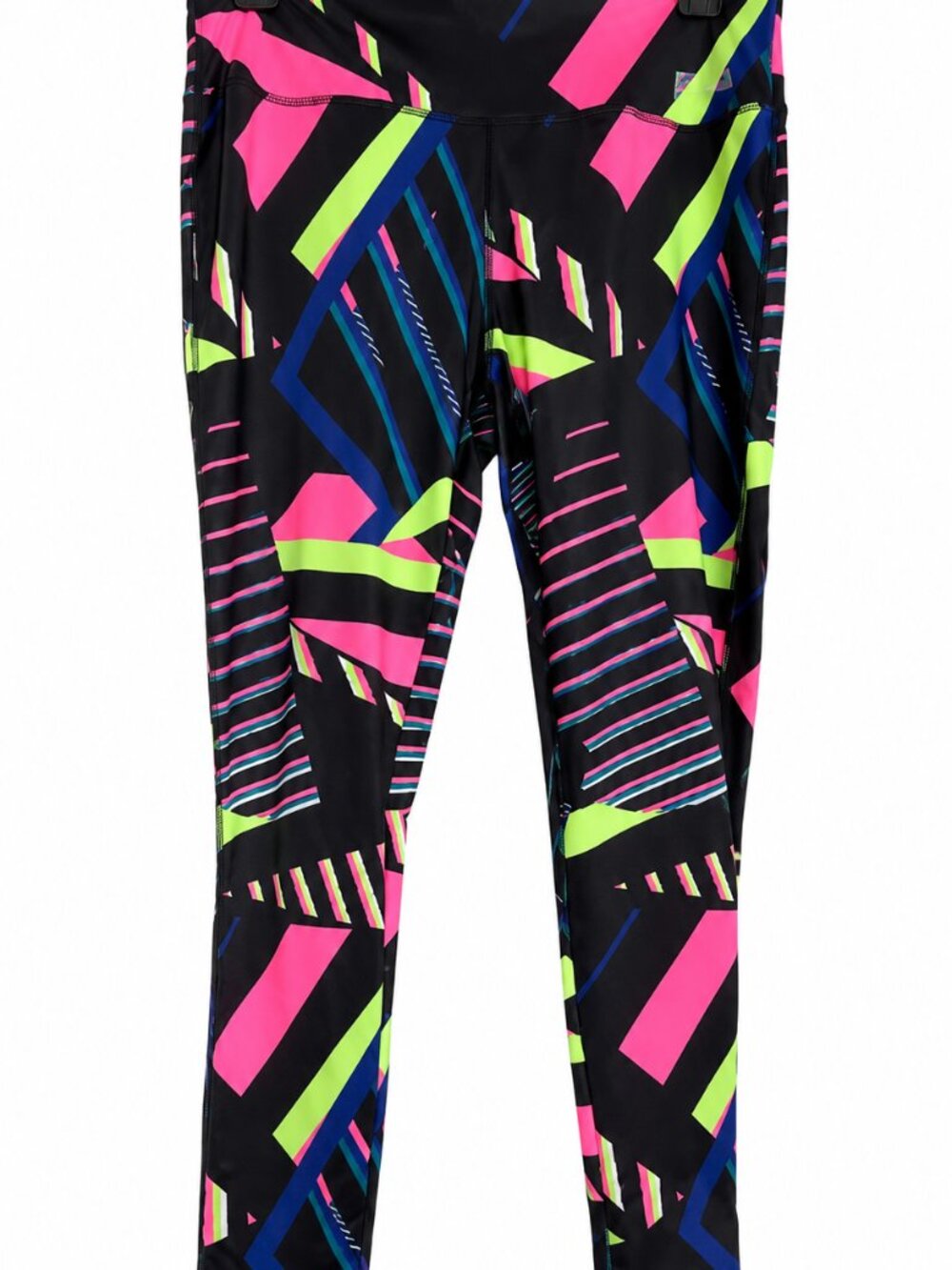 FILA Sport Live in Motion Neon Geometric Leggings Women’s L
